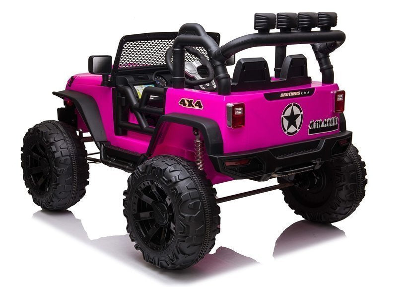 Jeep JC666 Electric Ride On Car Rose – view 4