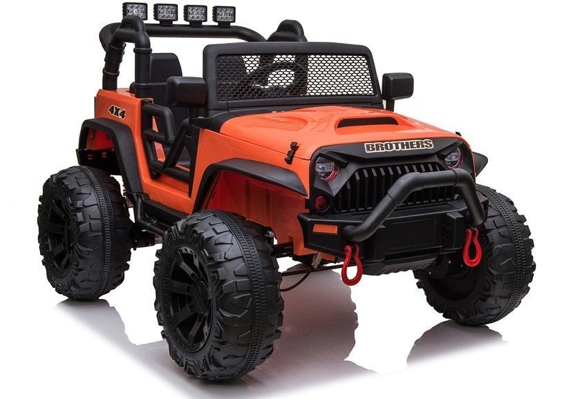 Jeep JC666 Electric Ride On Car Orange – Electric Ride-On