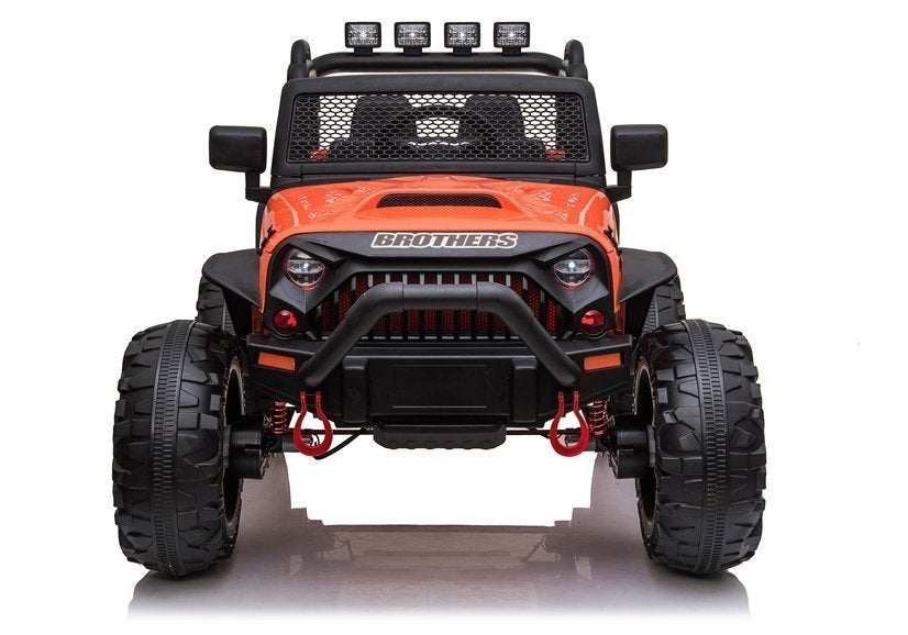 Jeep JC666 Electric Ride On Car Orange – view 2