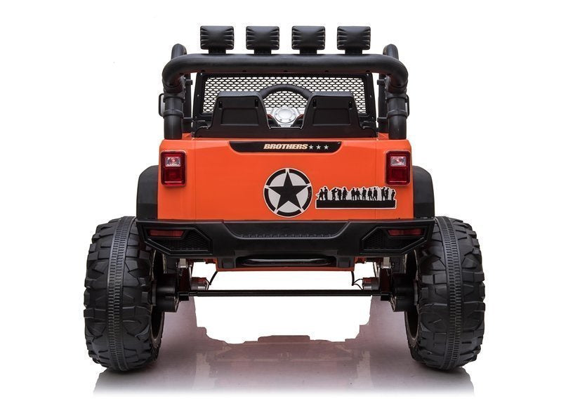 Jeep JC666 Electric Ride On Car Orange – view 5