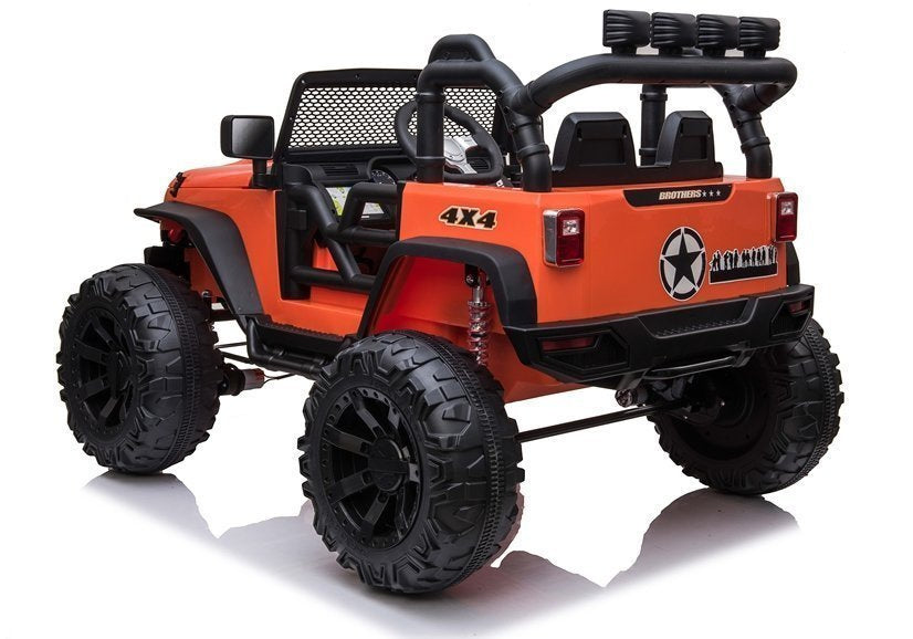 Jeep JC666 Electric Ride On Car Orange – view 6