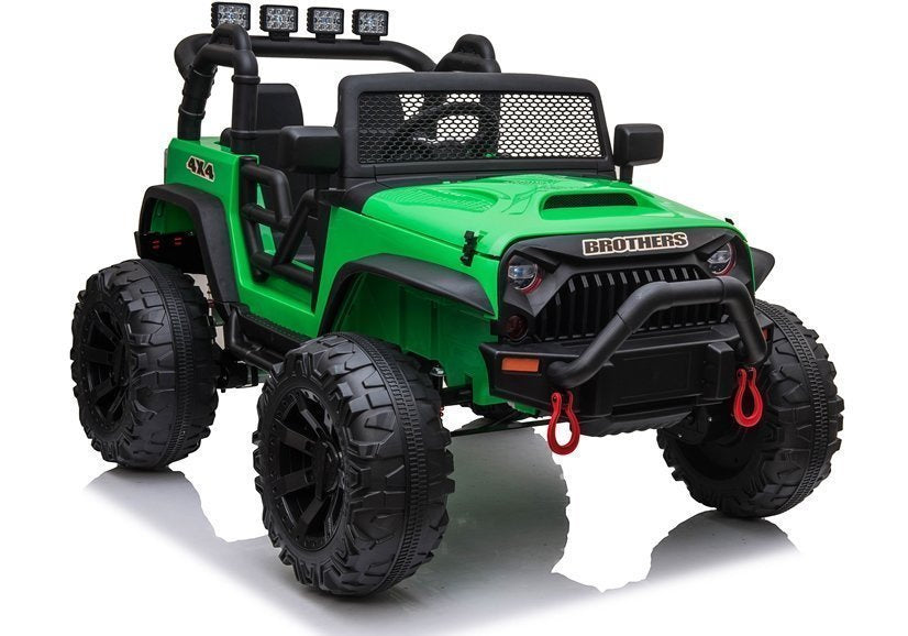 Jeep JC666 Electric Ride On Car Green – Electric Ride-On