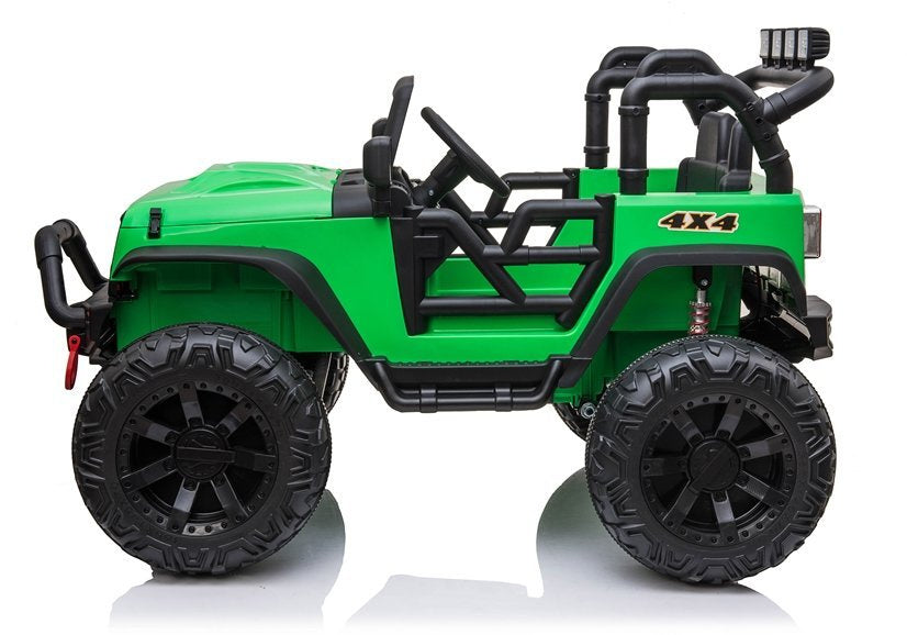 Jeep JC666 Electric Ride On Car Green – view 4