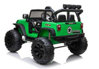 Jeep JC666 Electric Ride On Car Green – view 5