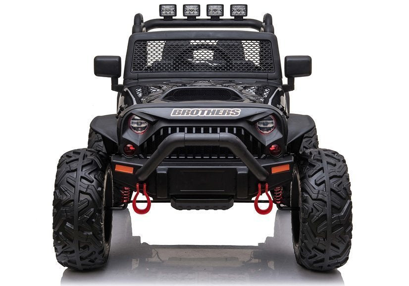 Jeep JC666 Electric Ride On Car Black Painted – view 2