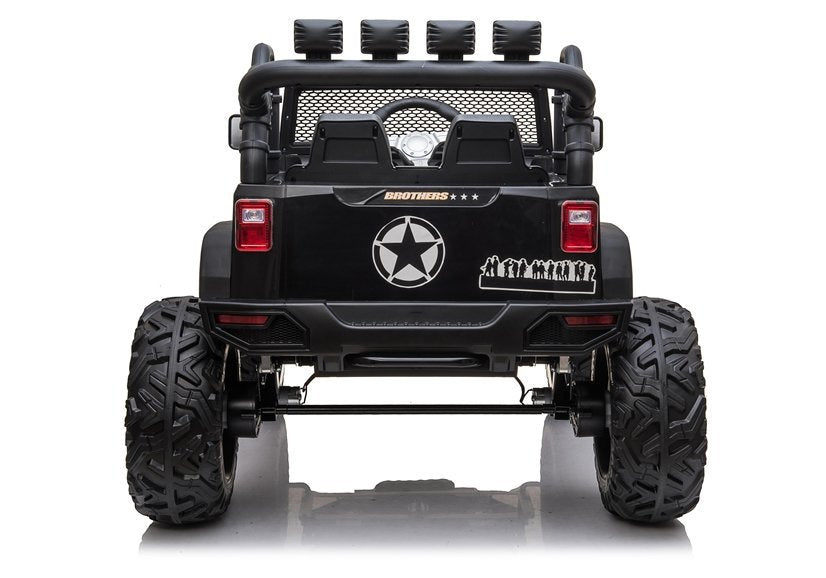 Jeep JC666 Electric Ride On Car Black Painted – view 6