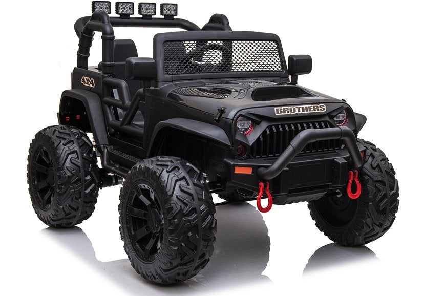 Jeep JC666 Electric Ride On Car Black Painted – Electric Ride-On