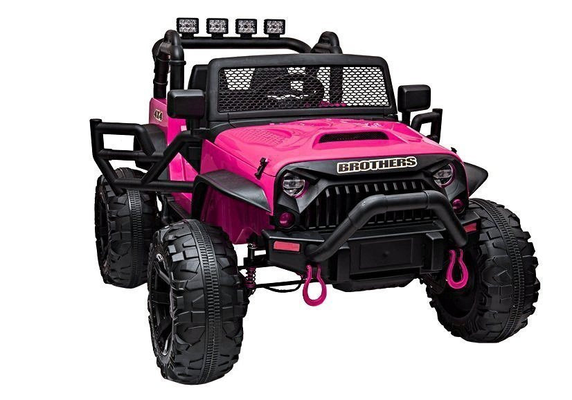 Jeep JC666 Electric Ride On Car Rose Painted – view 5