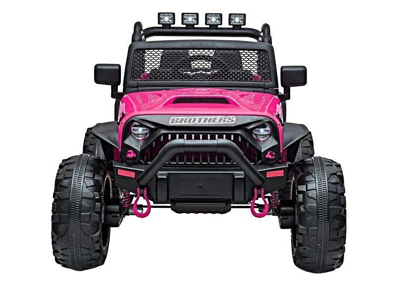 Jeep JC666 Electric Ride On Car Rose Painted – view 4