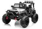 Jeep JC666 Electric Ride On Car Silver Painted – view 2
