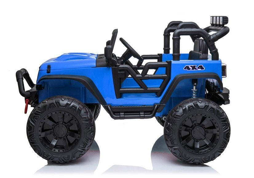 Jeep JC666 Electric Ride On Car Blue Painted – view 3