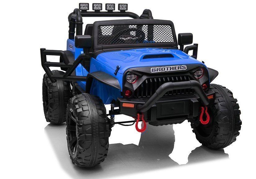 Jeep JC666 Electric Ride On Car Blue Painted – view 4