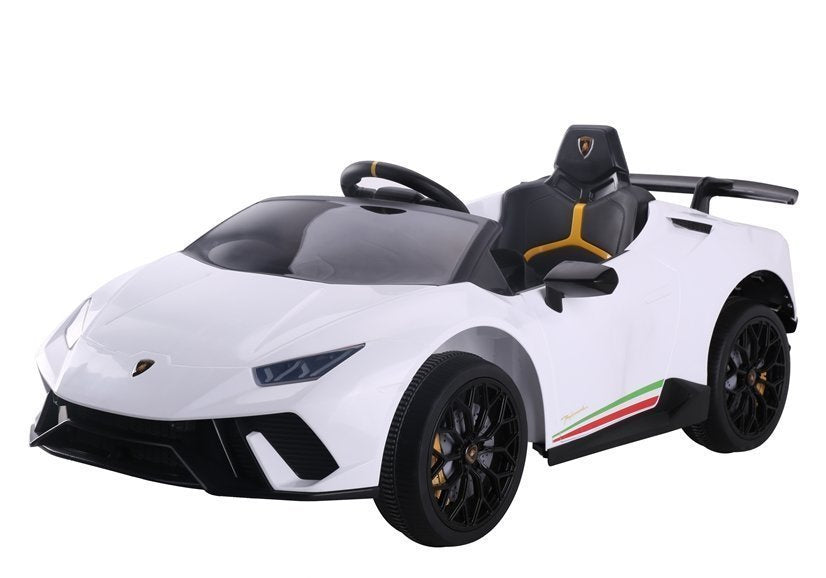 Electric Ride On Car Lamborghini Huracan White – view 2