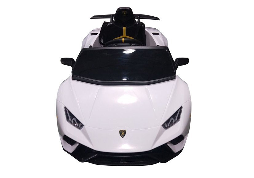 Electric Ride On Car Lamborghini Huracan White – view 3