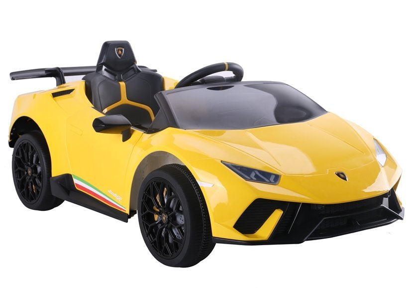Electric Ride On Car Lamborghini Huracan Yellow – Electric Ride-On