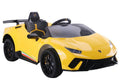 Electric Ride On Car Lamborghini Huracan Yellow – Electric Ride-On