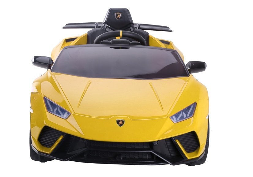 Electric Ride On Car Lamborghini Huracan Yellow – view 3