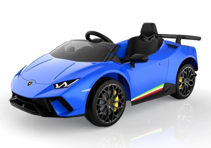 Electric Ride On Car Lamborghini Huracan Blue – view 3