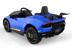 Electric Ride On Car Lamborghini Huracan Blue – view 4