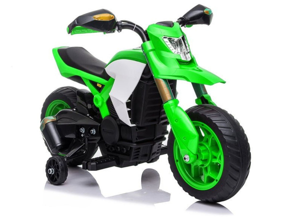 Electric Ride-On Motorbike TR1909 Green – Electric Ride-On