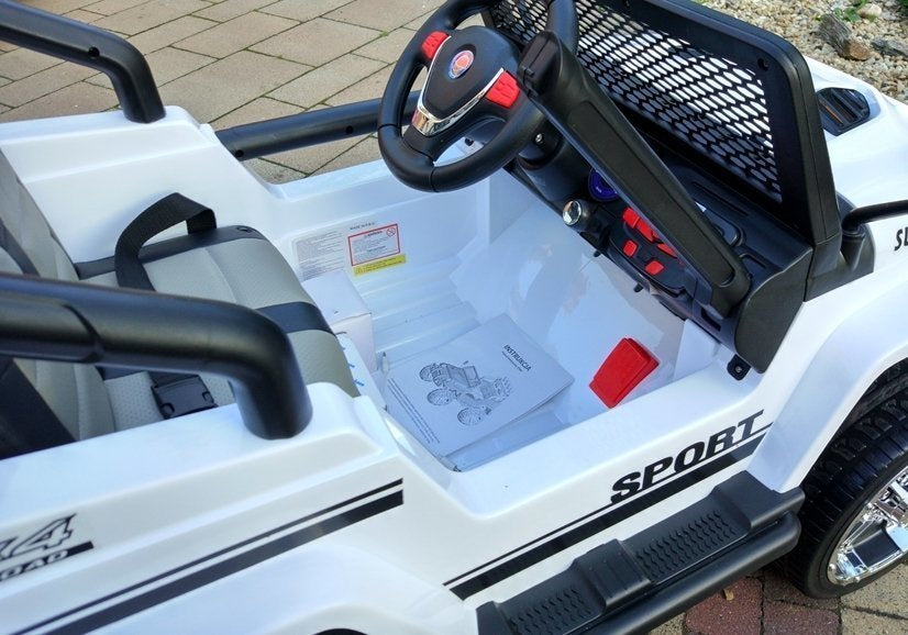 Ride on Car S2388 Jeep White 4x45W – view 15