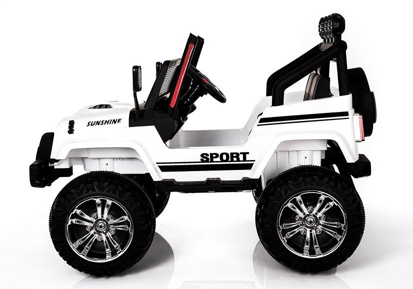 Ride on Car S2388 Jeep White 4x45W – view 3