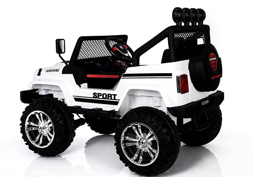Ride on Car S2388 Jeep White 4x45W – view 4