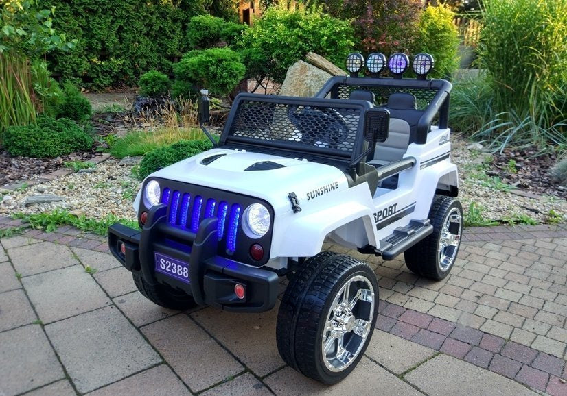 Ride on Car S2388 Jeep White 4x45W – view 7