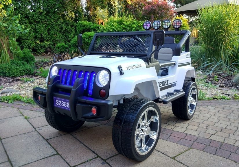 Ride on Car S2388 Jeep White 4x45W – view 8
