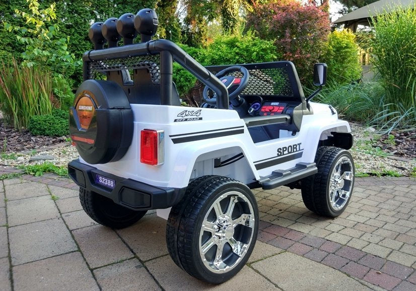 Ride on Car S2388 Jeep White 4x45W – view 10