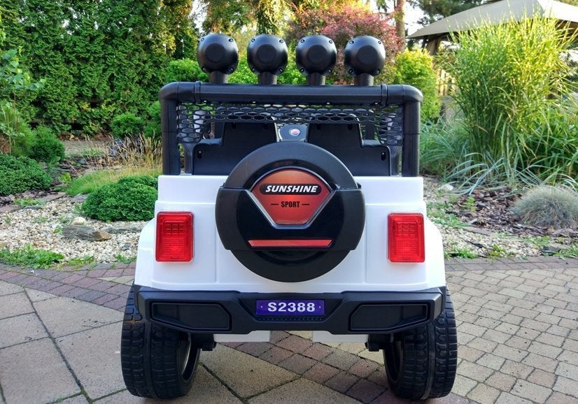 Ride on Car S2388 Jeep White 4x45W – view 11