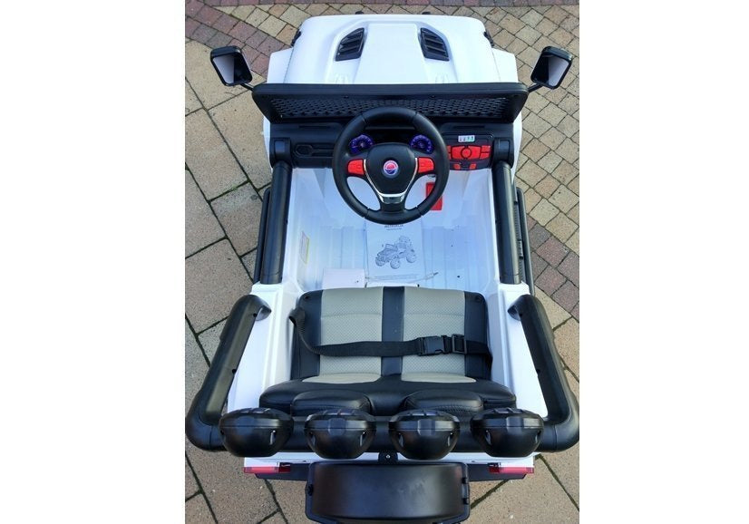 Ride on Car S2388 Jeep White 4x45W – view 12