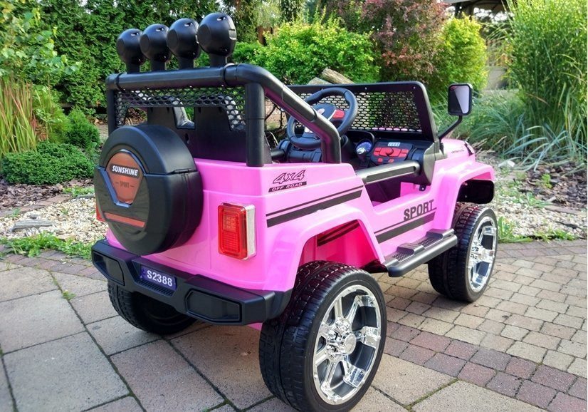 Ride on Car S2388 Jeep Pink 4x45W – view 10