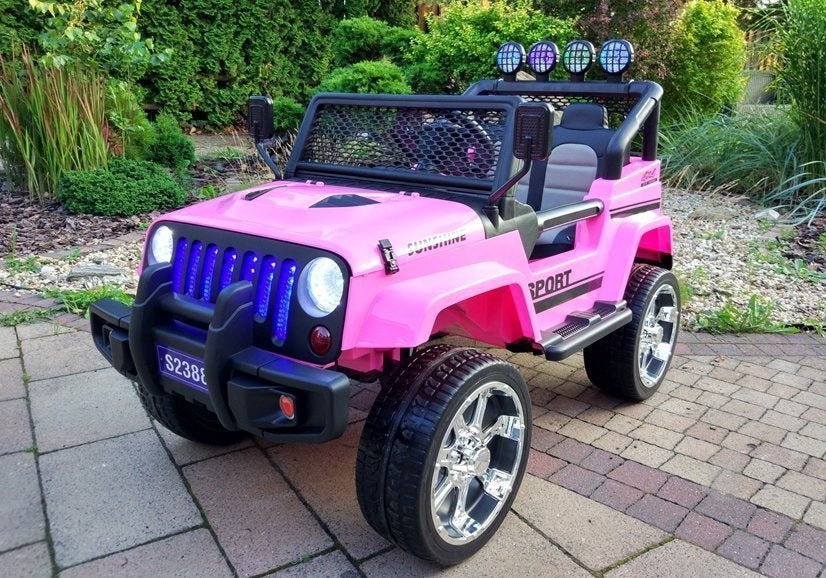 Ride on Car S2388 Jeep Pink 4x45W – view 2