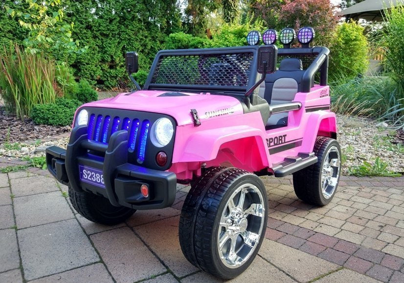Ride on Car S2388 Jeep Pink 4x45W – view 3