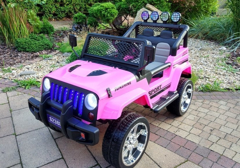 Ride on Car S2388 Jeep Pink 4x45W – view 4