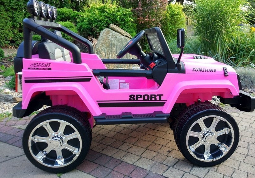 Ride on Car S2388 Jeep Pink 4x45W – view 5
