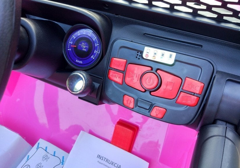 Ride on Car S2388 Jeep Pink 4x45W – view 7