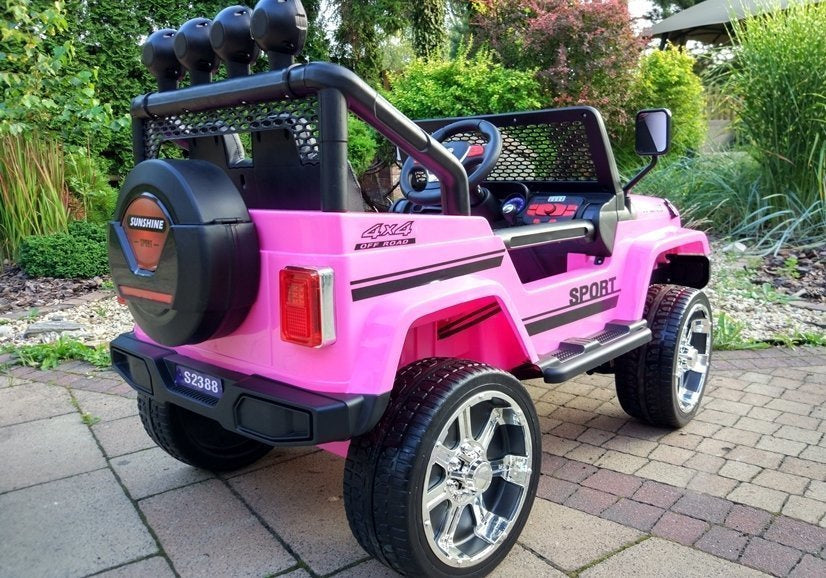 Ride on Car S2388 Jeep Pink 4x45W – view 9
