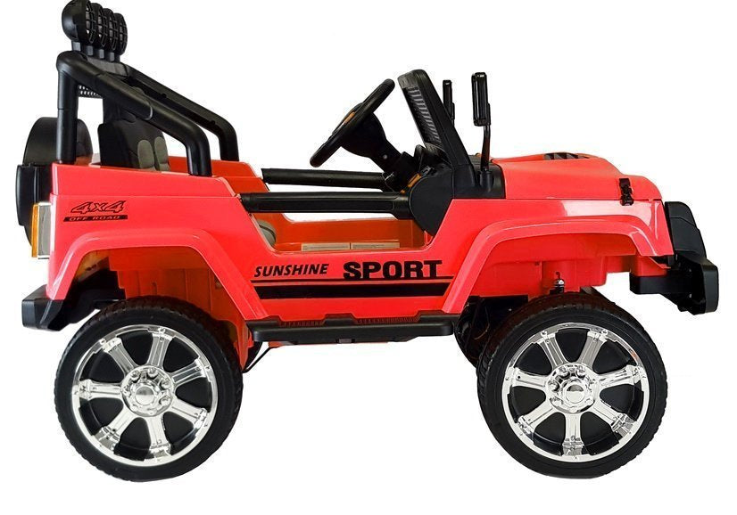 Electric Ride On S2388 Jeep Red 4x45W – view 3