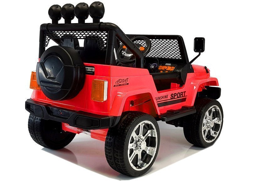 Electric Ride On S2388 Jeep Red 4x45W – view 2