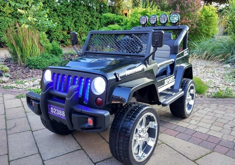 Ride on Car S2388 Jeep Black 4x45W – view 3