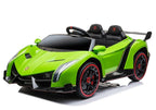 Electric Ride On Lamborghini Veneno Green – view 3