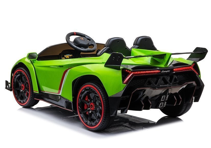 Electric Ride On Lamborghini Veneno Green – view 5