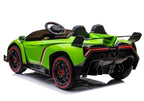 Electric Ride On Lamborghini Veneno Green – view 5