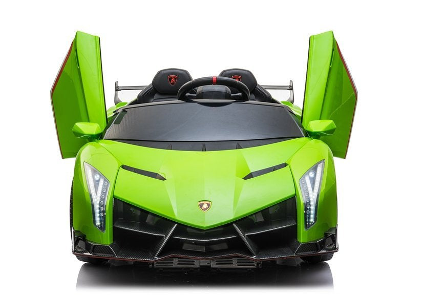 Electric Ride On Lamborghini Veneno Green – view 6