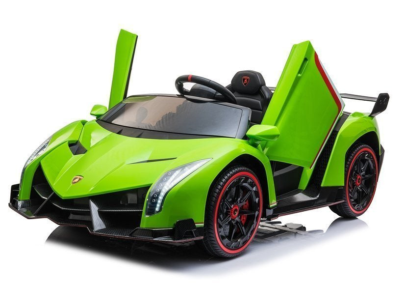 Electric Ride On Lamborghini Veneno Green – view 7