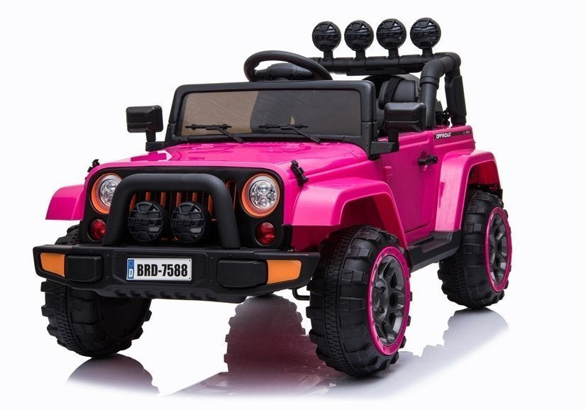 BRD-7588 Pink - Electric Ride On Car – view 3