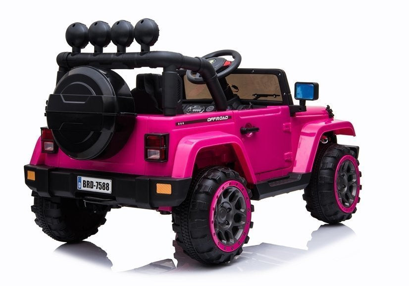 BRD-7588 Pink - Electric Ride On Car – view 6