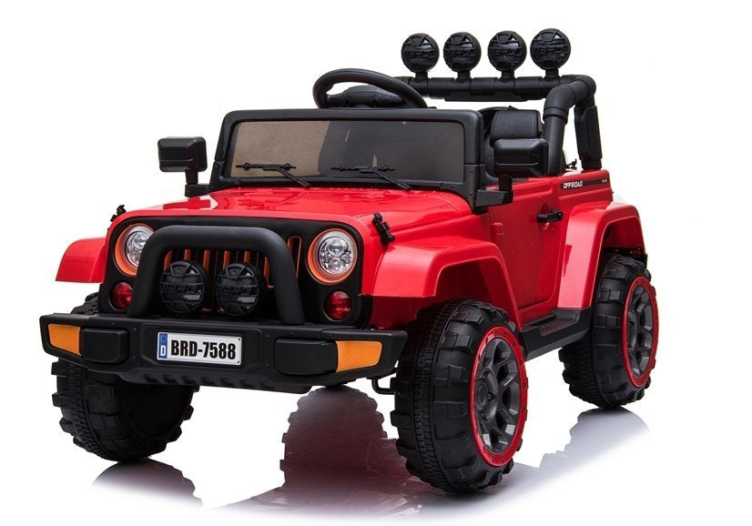 BRD-7588 Red - Electric Ride On Car – view 3